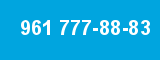 961 777-88-83 961 777-88-83